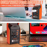 Takki 120W Peak Solar Generator with 21W Panel - Image 2