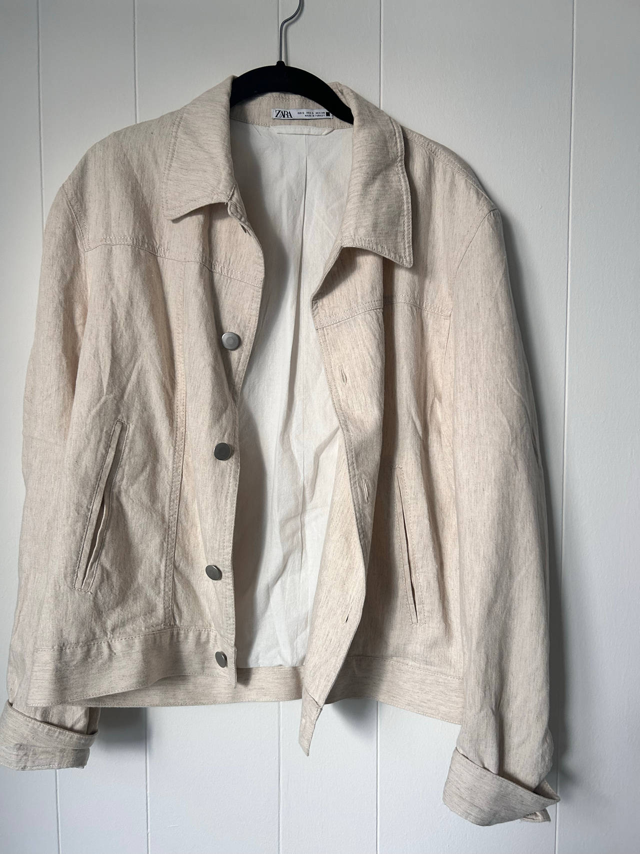 Zara Linen Blend Jacket