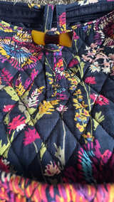 Vera Bradley Midnight Wildflower Large Tote Bag - Image 5