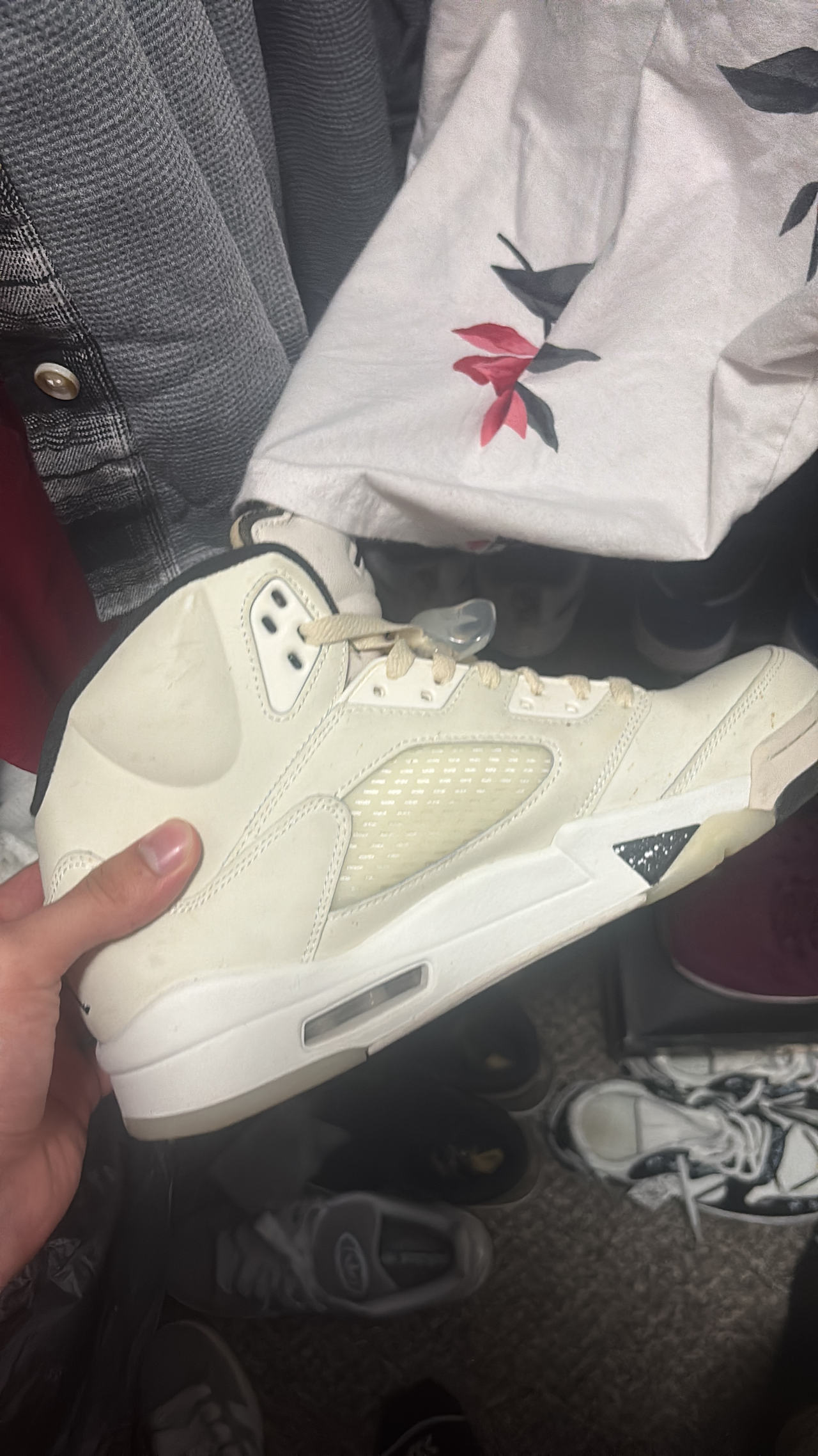 Air Jordan 5 Retro Off-White Sail
