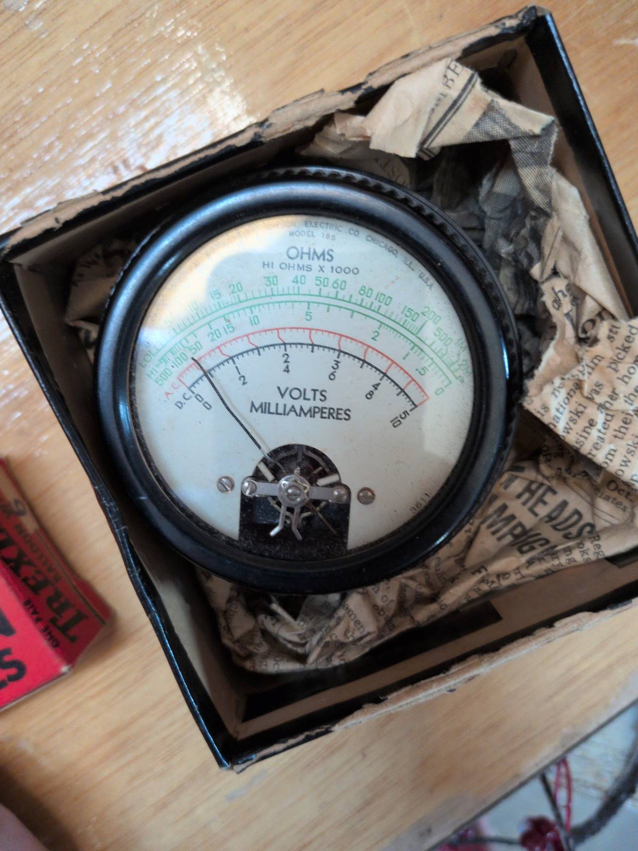 Simpson Model 185 Analog Multimeter