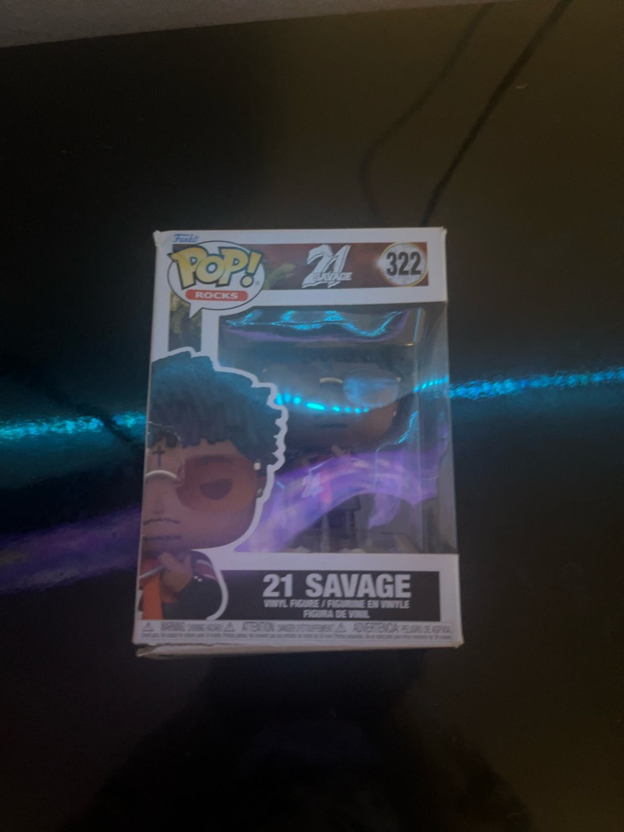 Funko Pop! Rocks 21 Savage #322 Signed
