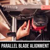 Unopened SKIL 10 Inch Worm Drive Table Saw with Integrated Stand - Image 3