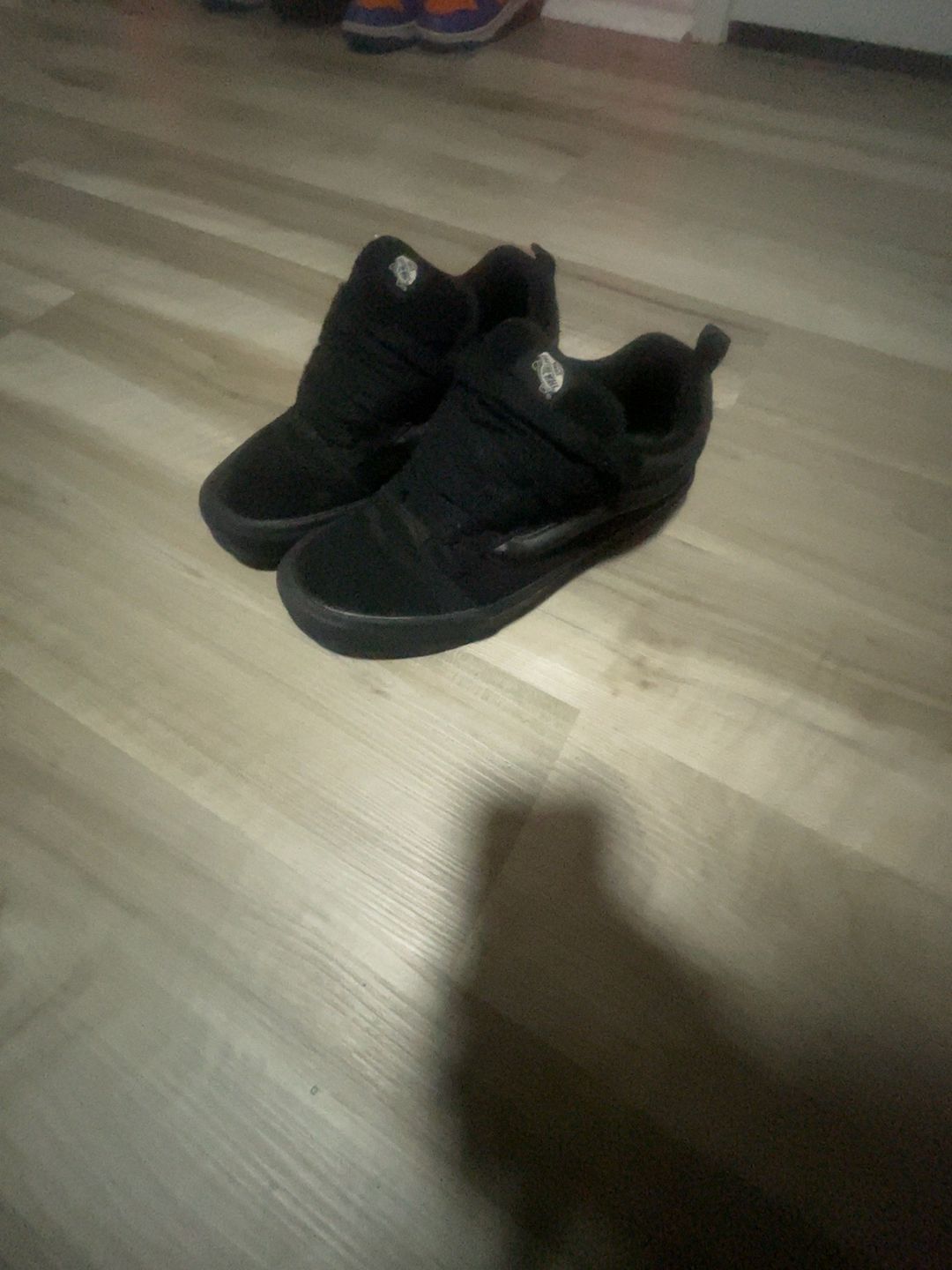 Vans Knu Skool Black Skate Shoe