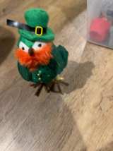 Target Spritz Goldy St. Patrick's Day Bird Figurine - Image 1