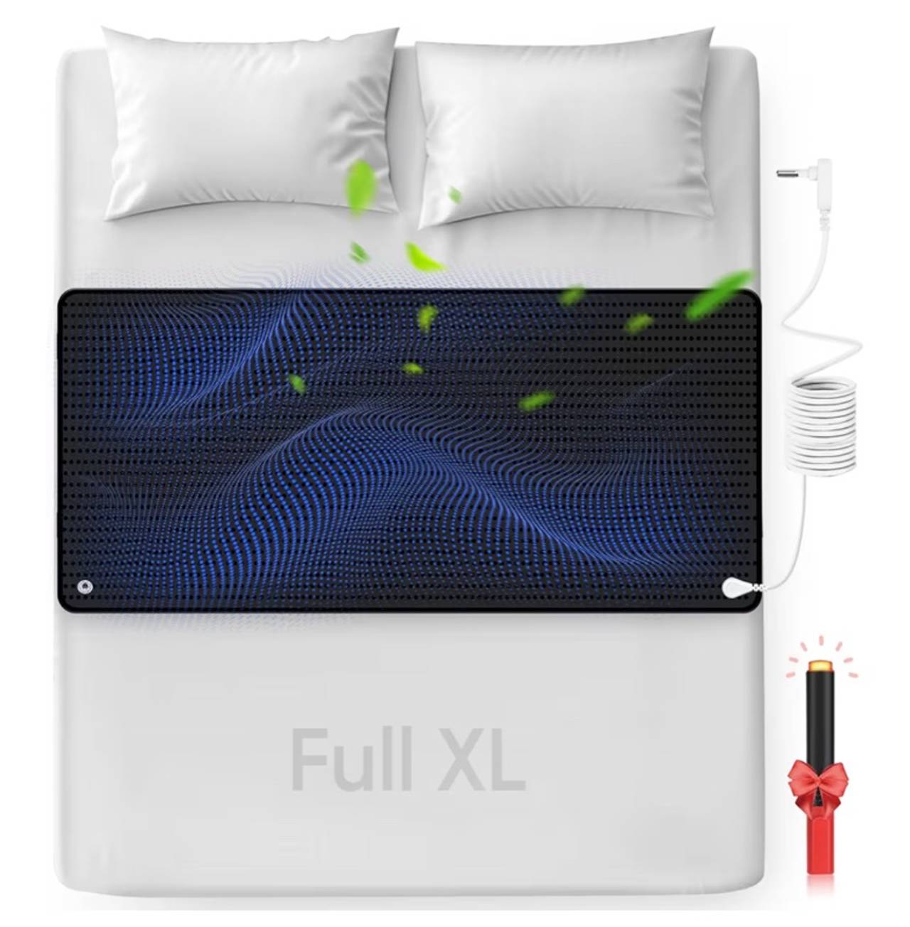 Grounding Mat for Bed, Enjoy The Grounding Effect Indoors, for Better Sleep