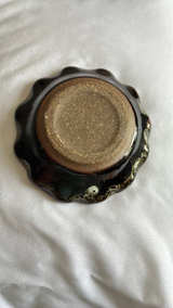 Vintage Glazed Ceramic Ashtray - Image 3