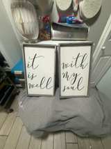 It is Well with My Soul Framed Wooden Sign - Image 1