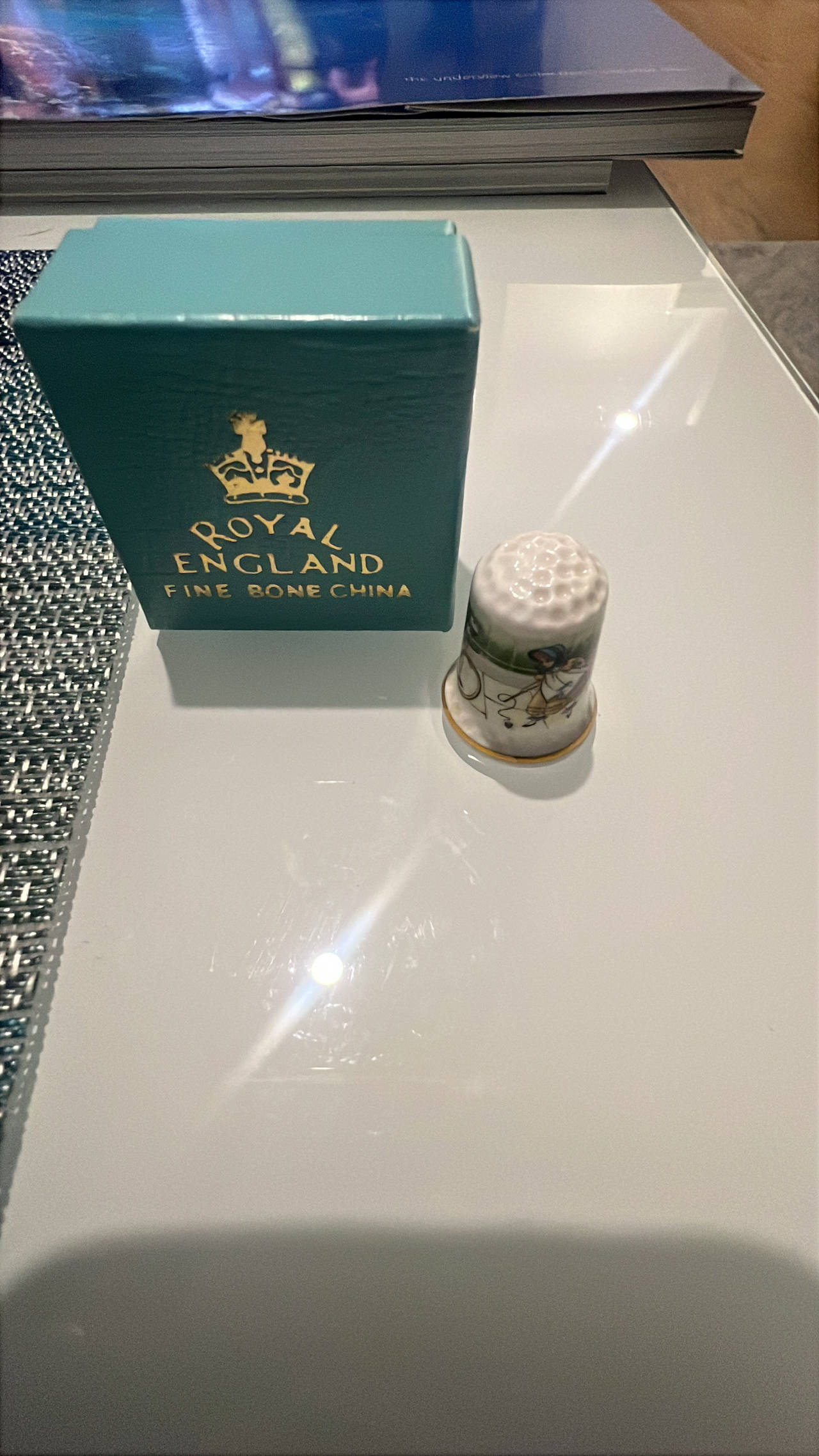 Royal England Fine Bone China Thimble