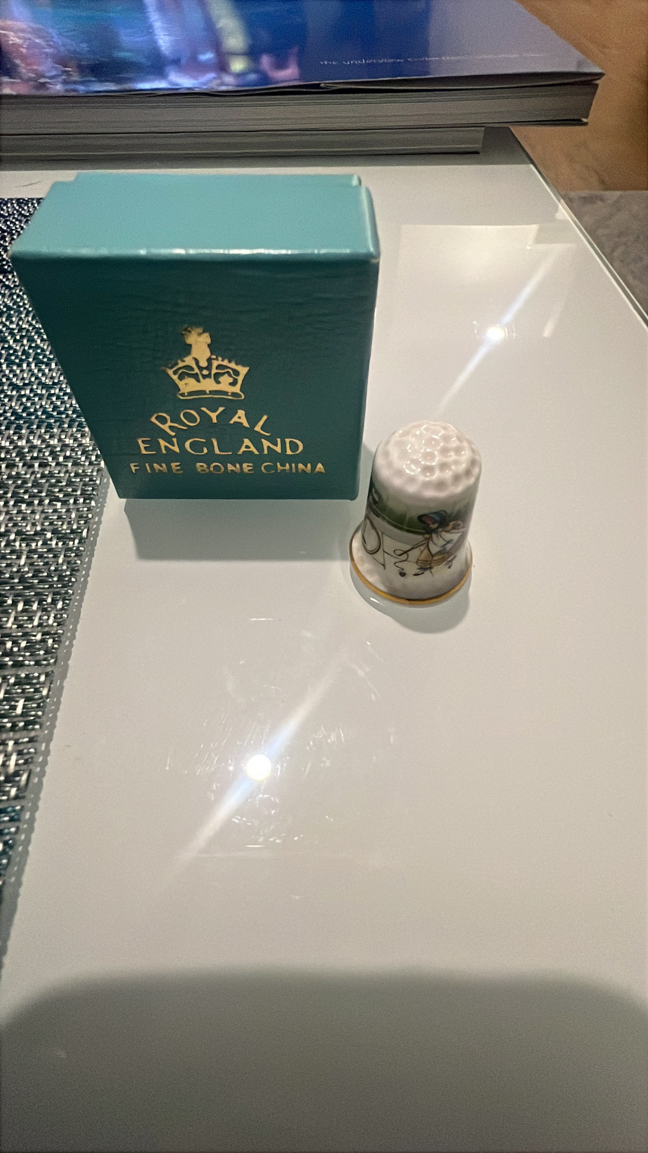 Royal England Fine Bone China Thimble