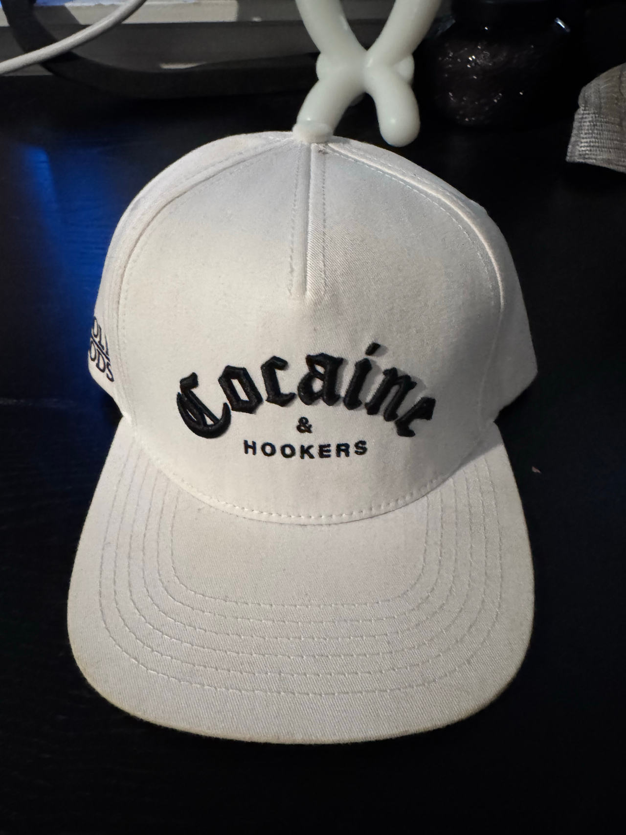 Novelty Embroidered Snapback Hat