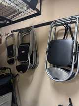 Mainstays Steel Folding Chair with Plastic Seat and Back - Image 2