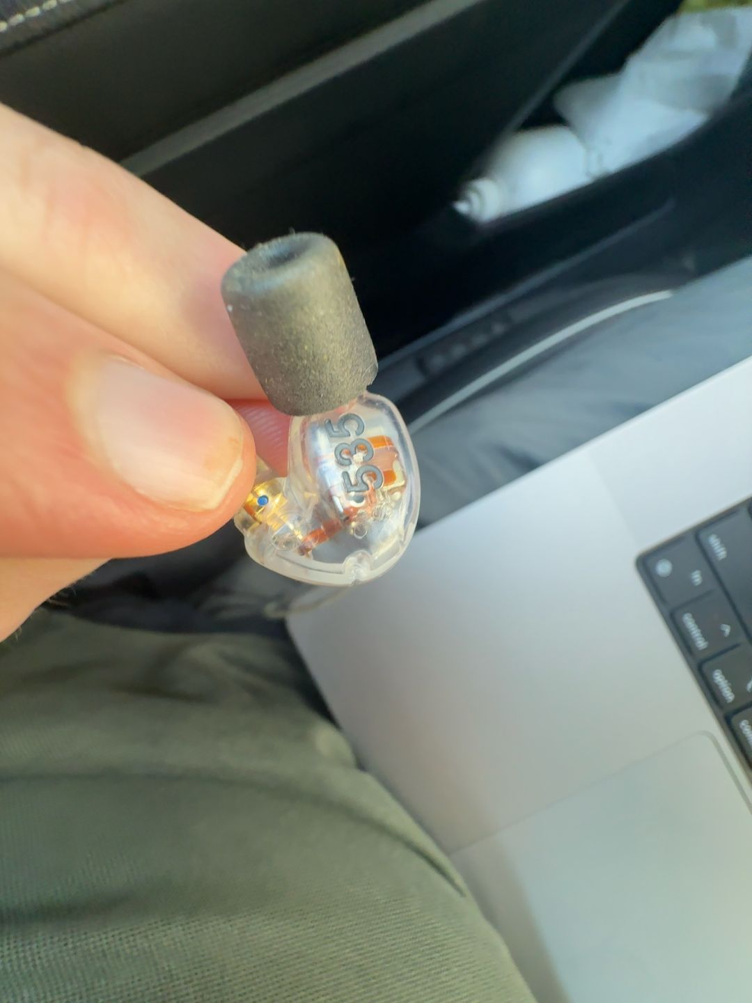 Shure SE535 Clear Left Earpiece