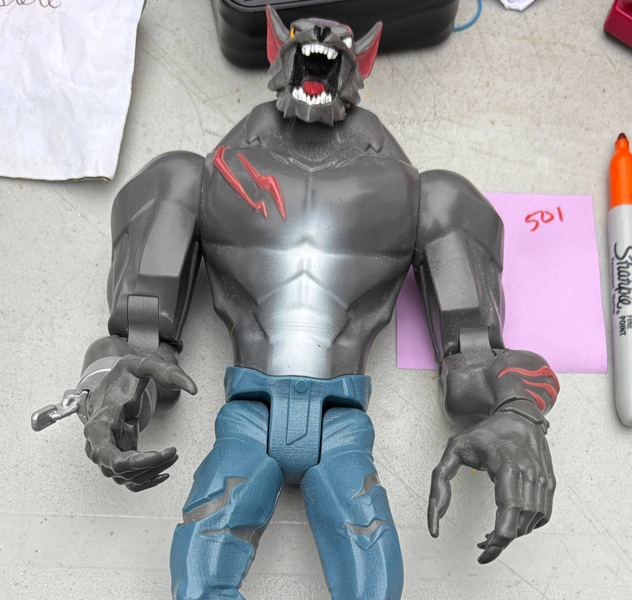 Max Steel Werewolf Action Figure