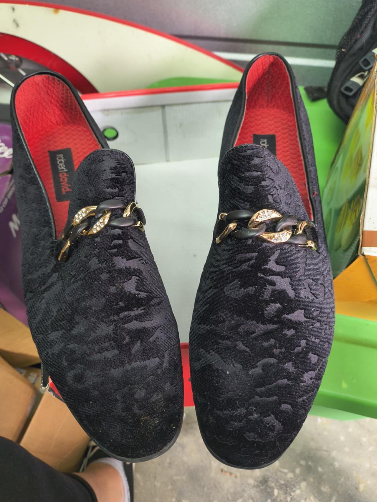 Roberto Daniel Velvet Loafers