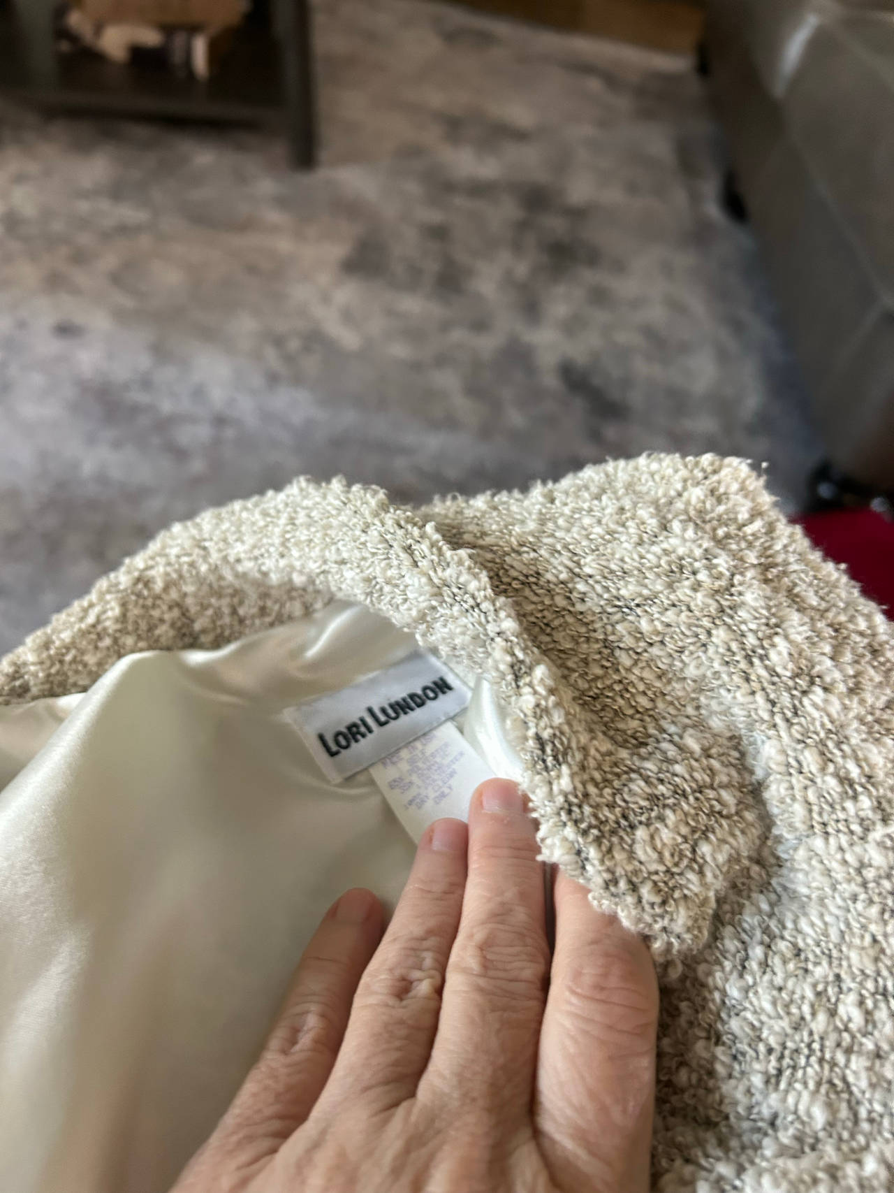 Lori London Full Zipper Jacket
