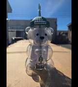 $15 por 1.  $11 mayoreo Starbucks Bearista Glass Cold Cup with Beanie Lid - Image 2