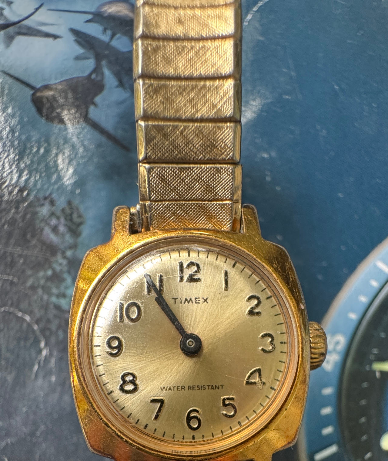 Vintage Timex Ladies Gold Tone Watch