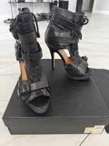 Lamb Leather Platform Ankle heels - Image 2