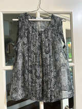 Calvin Klein Sleeveless Blouse - Image 1