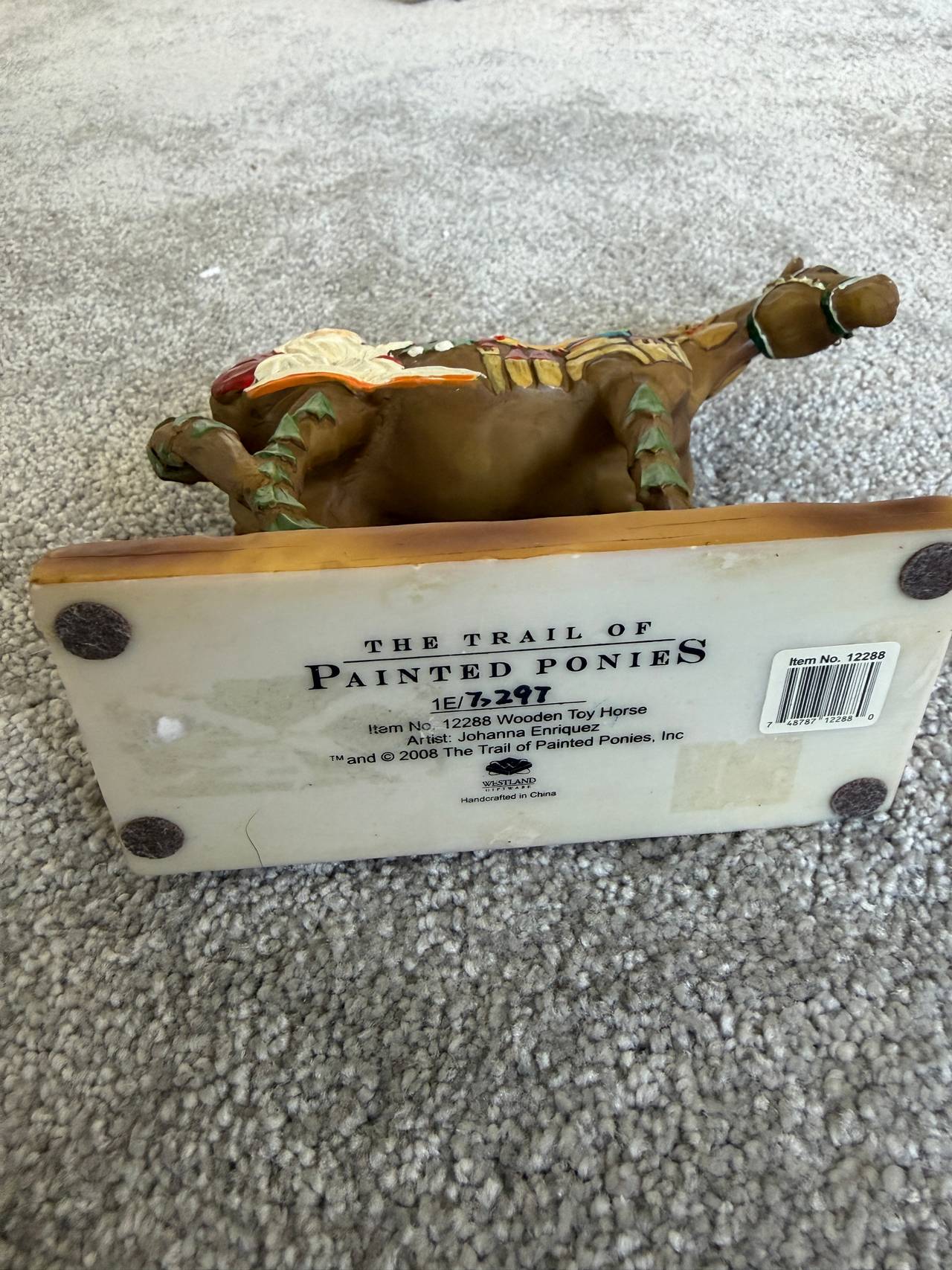 Westland Trail of Painted Ponies Collectible Horse Figurine wooden toy horse