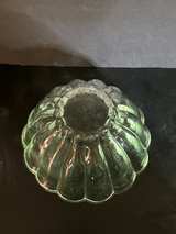 Vintage Scalloped Ribbed Glass Bowl 7” - Image 4