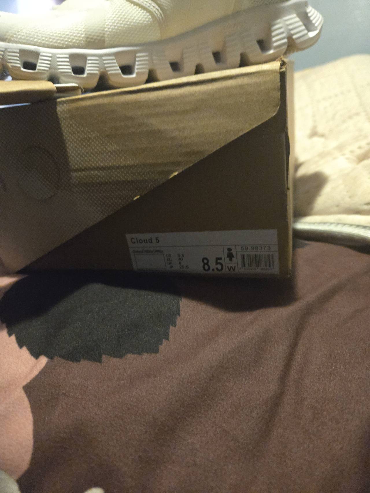 On Cloud 5 All White