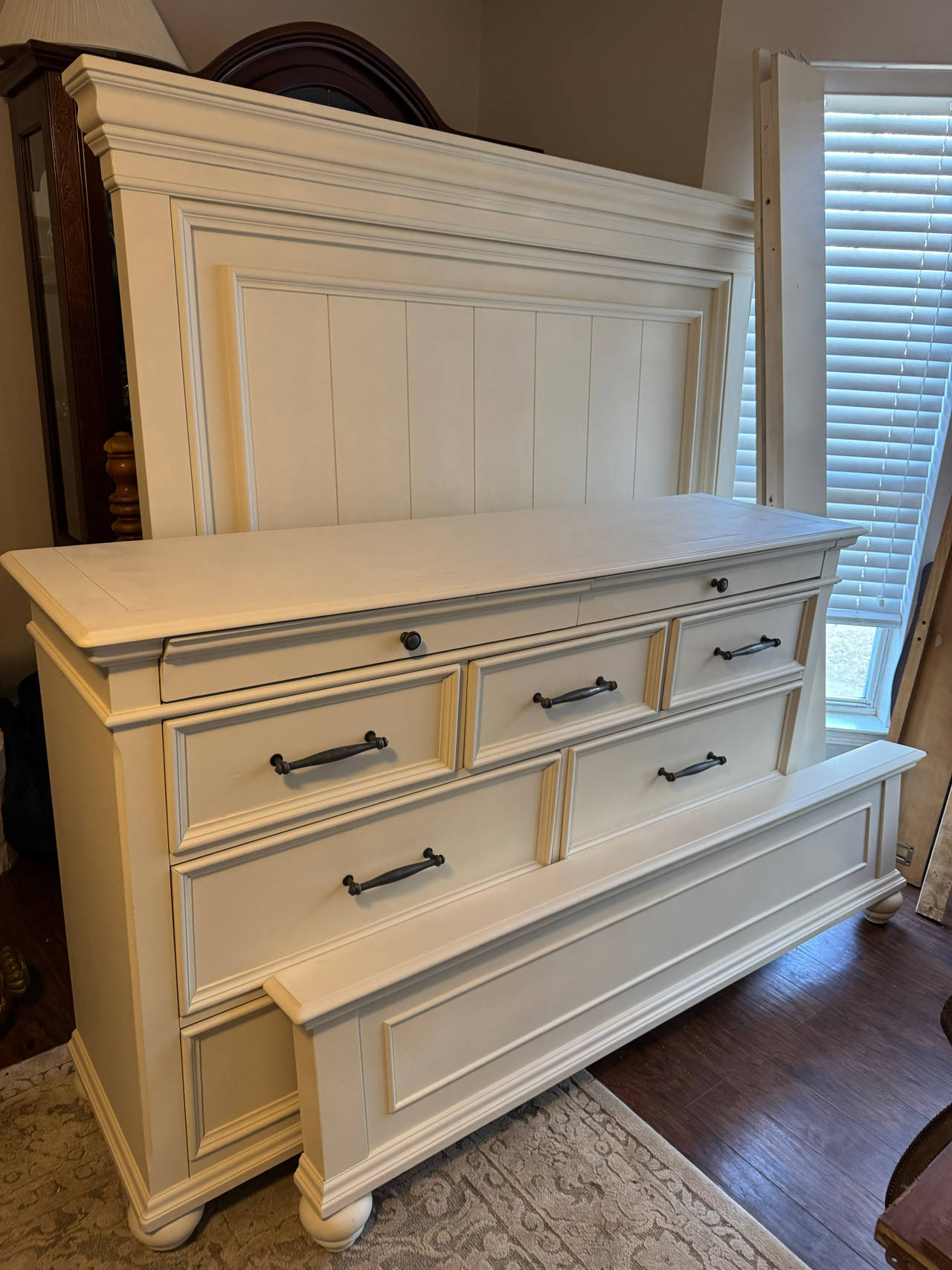 Ashley Furniture Realyn Dresser and Bed Frame
