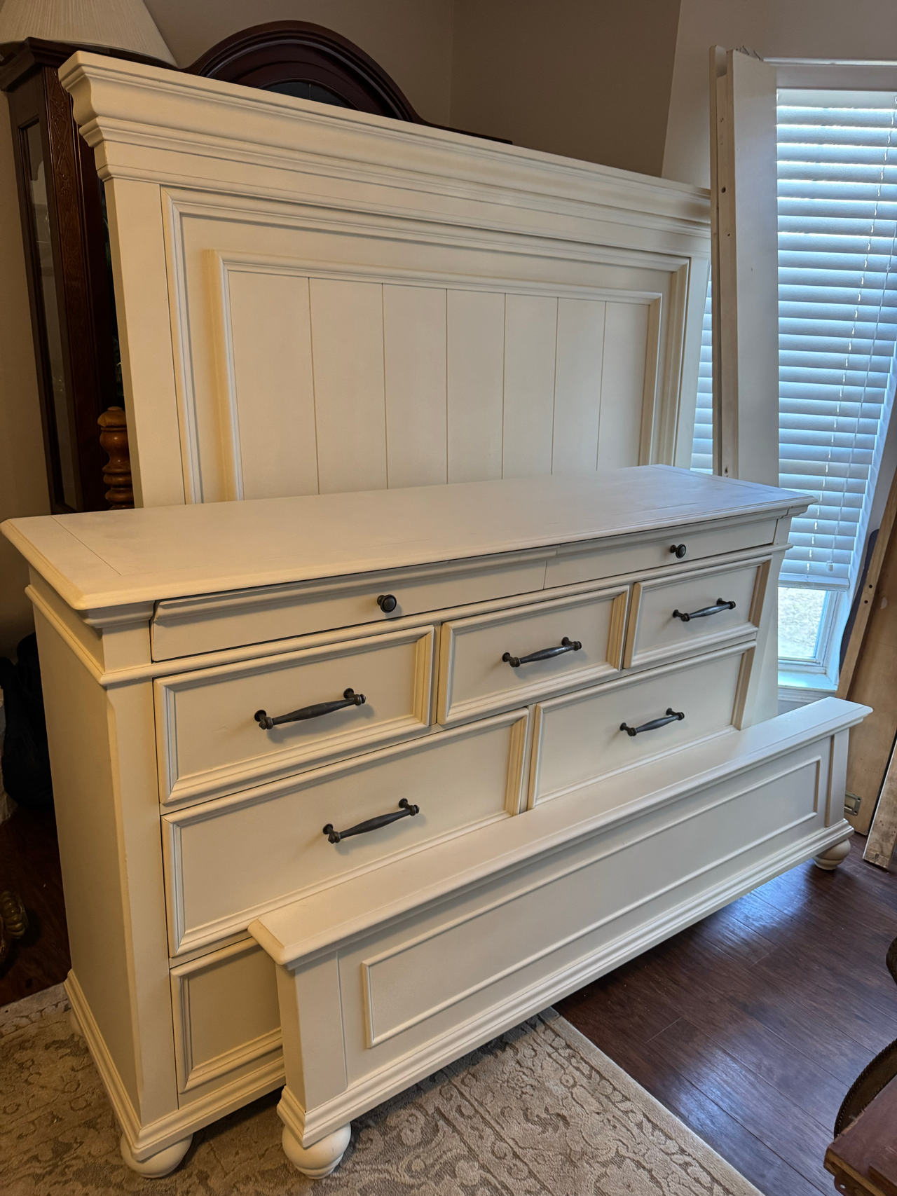 Ashley Furniture Realyn Dresser and Bed Frame
