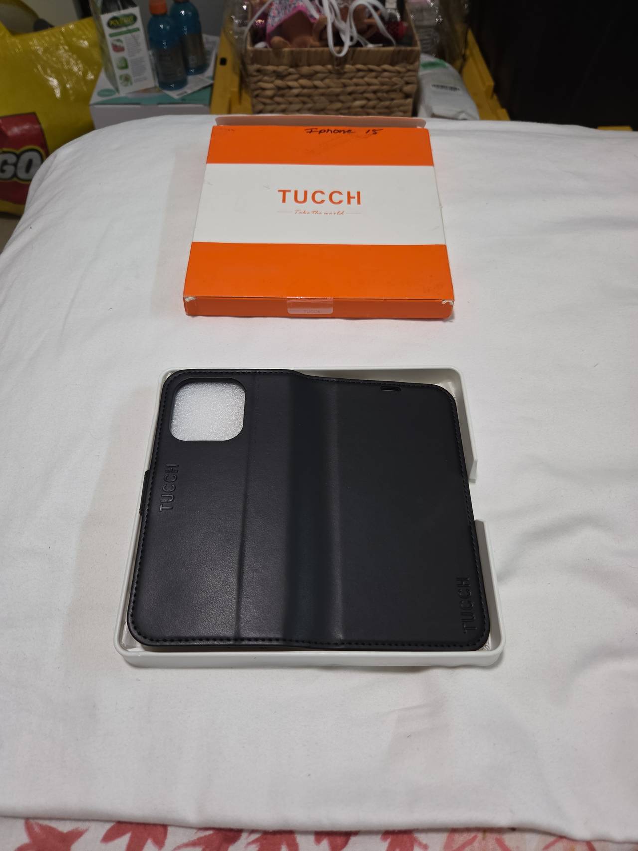 TUCCH iPhone 15 Wallet Case