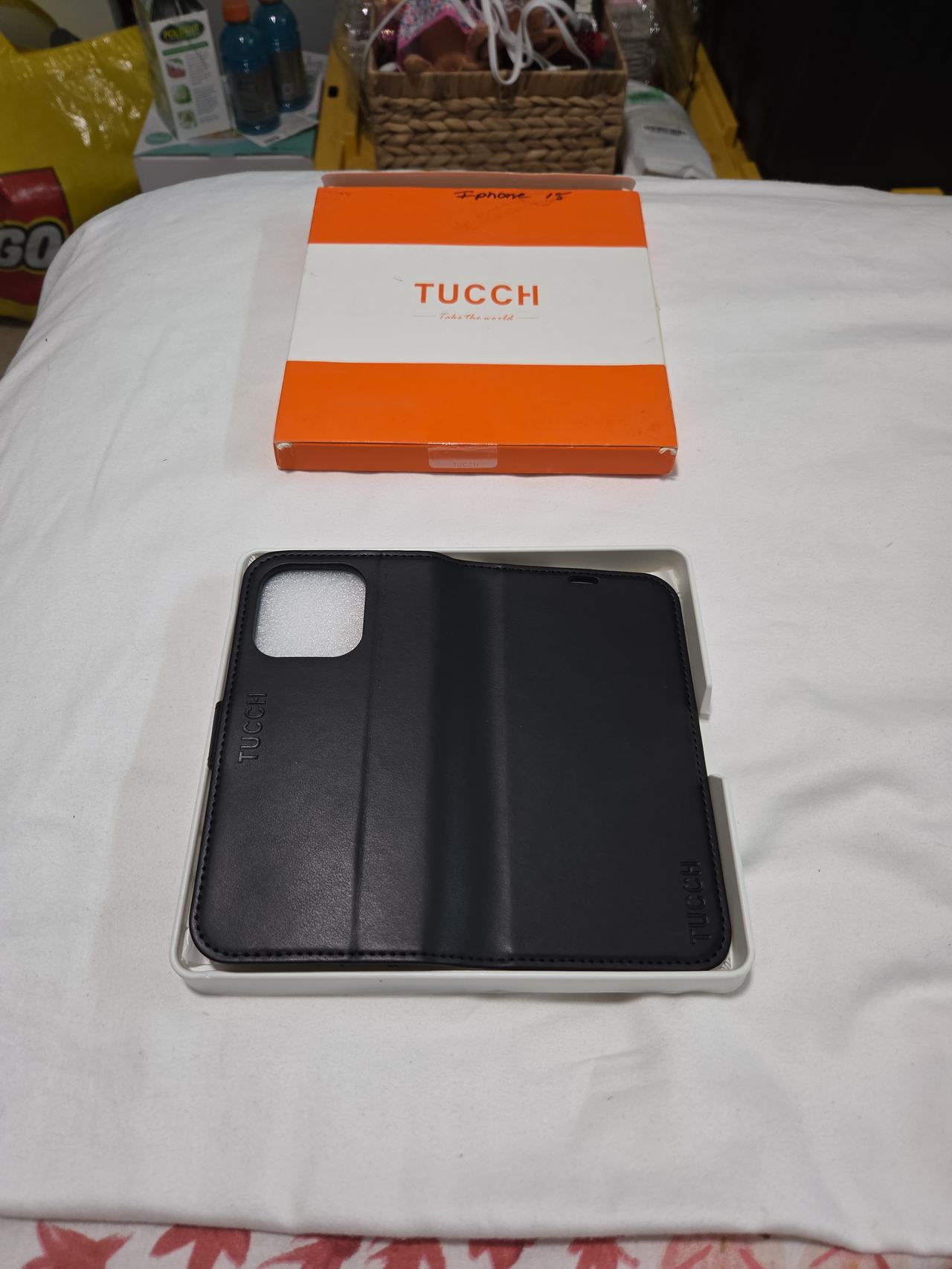 TUCCH iPhone 15 Wallet Case