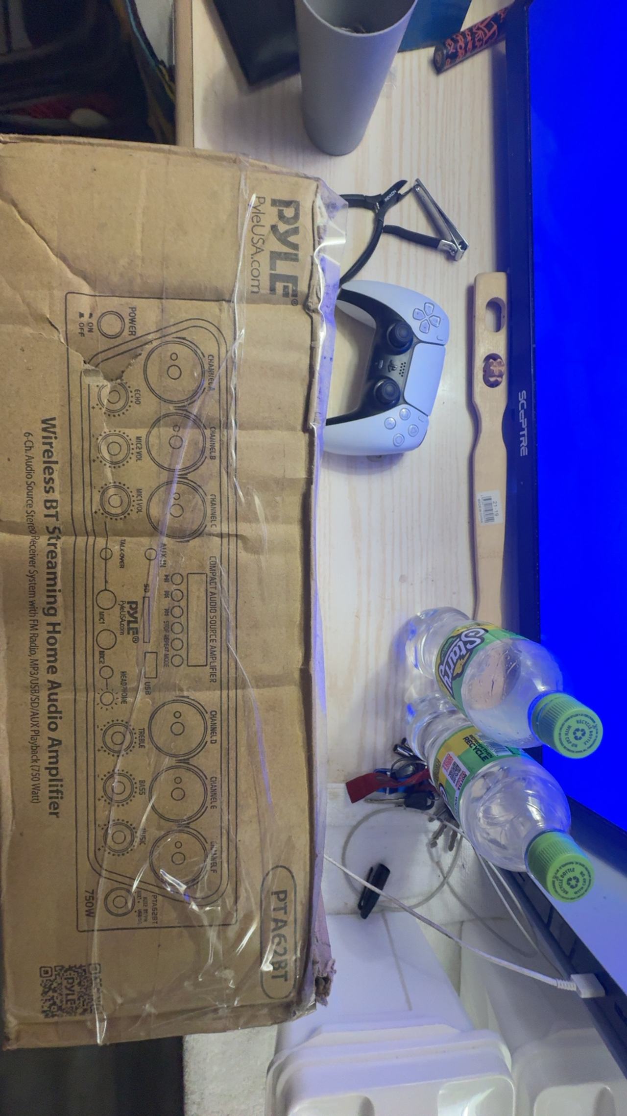 Pyle PTA42BT Bluetooth 4-Channel Amplifier