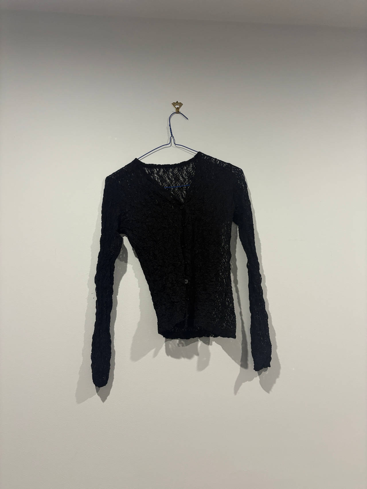 Black Lace Cardigan
