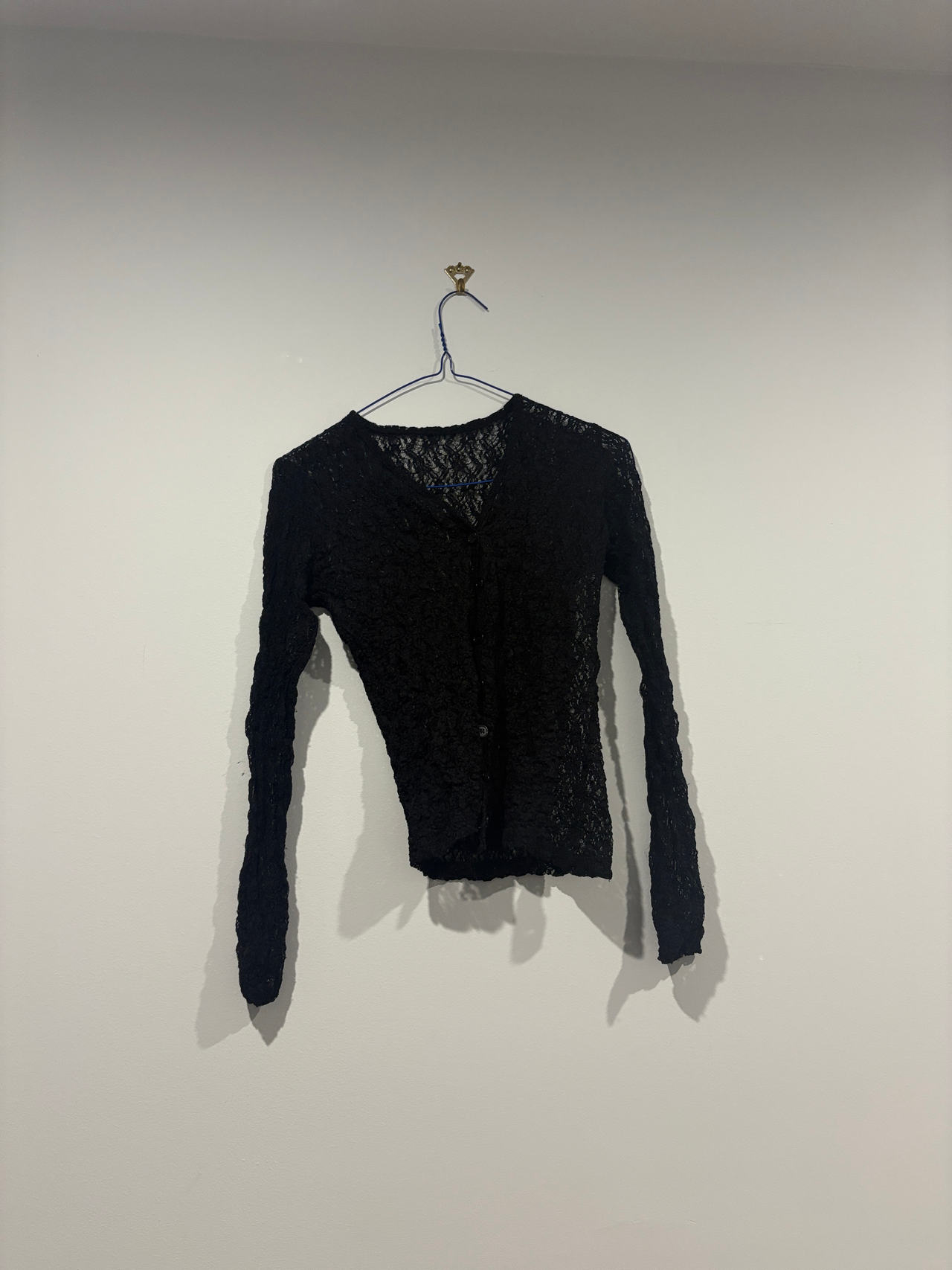 Black Lace Cardigan