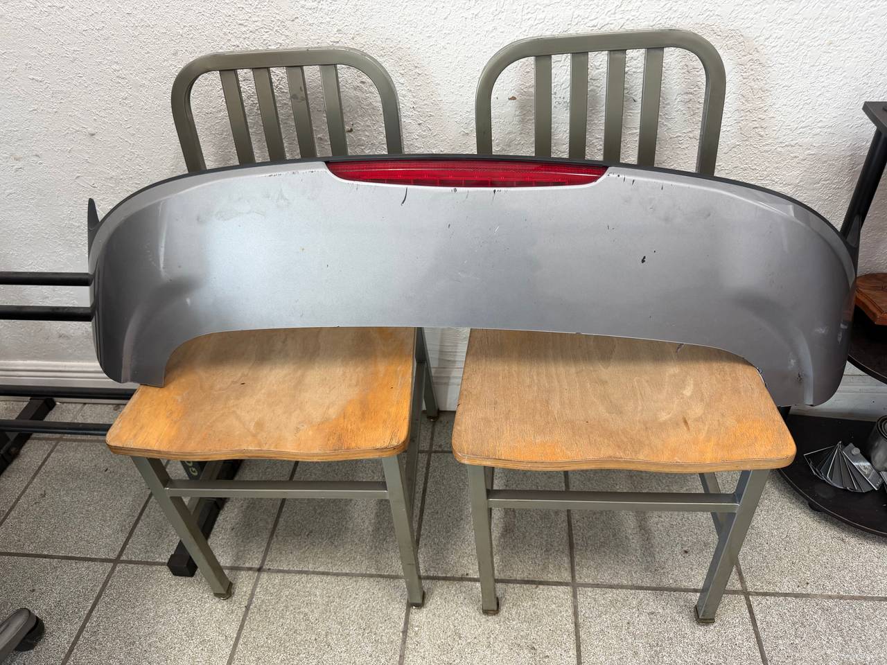 2014-2018 Jeep Cherokee Rear Upper Spoiler Wing W/Brake Light OEM