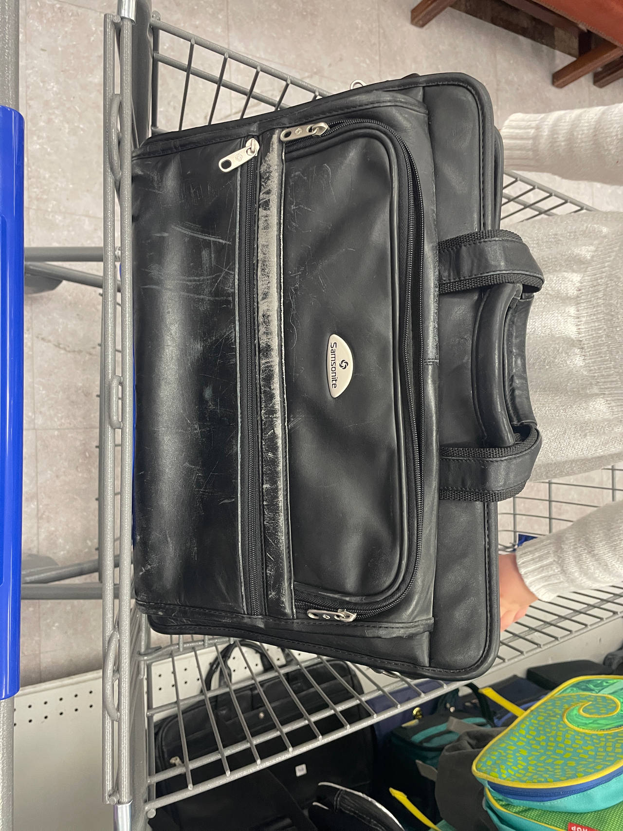 Samsonite Leather Briefcase