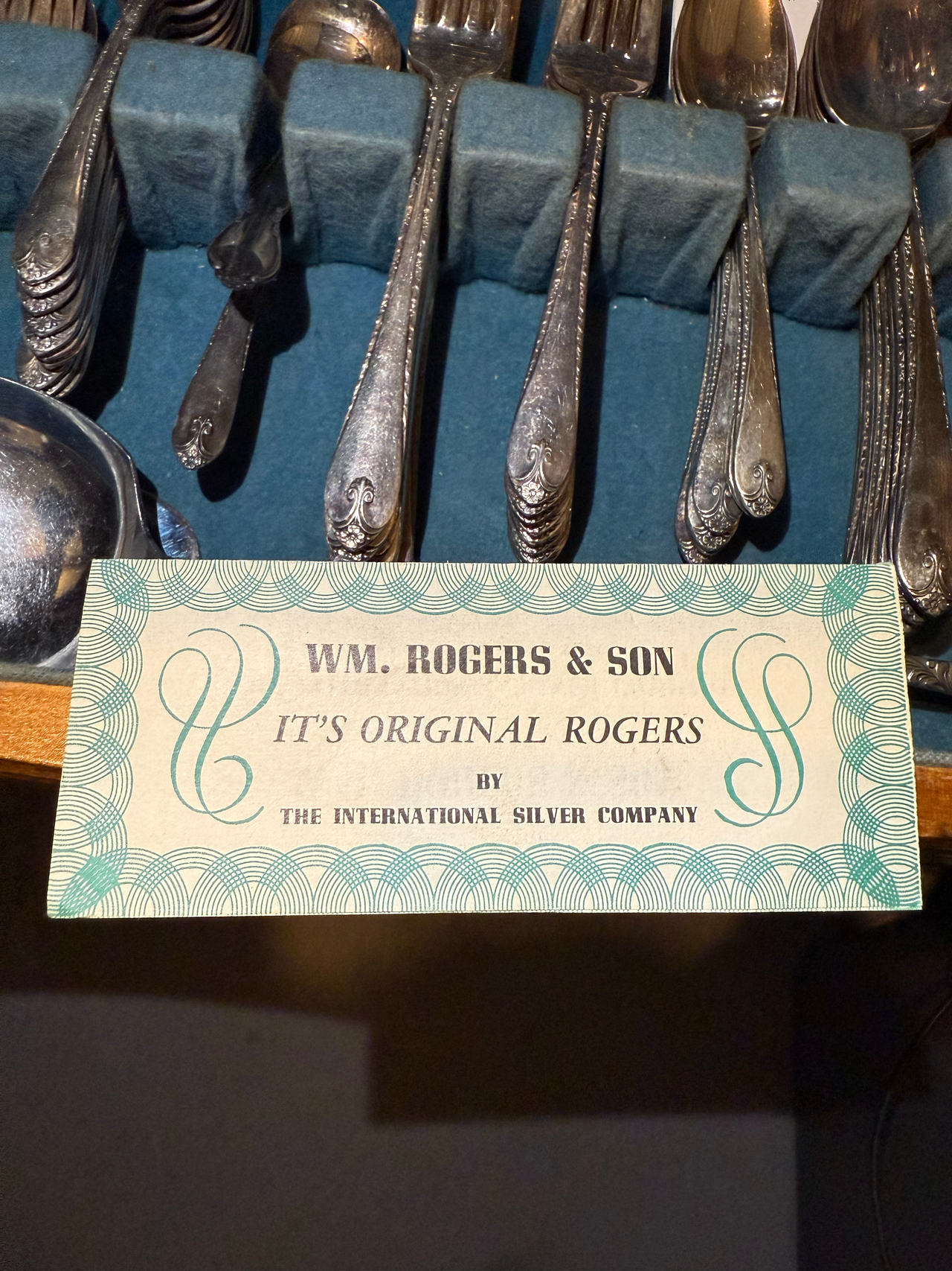 Wm. Rogers & Son Silverplate Flatware