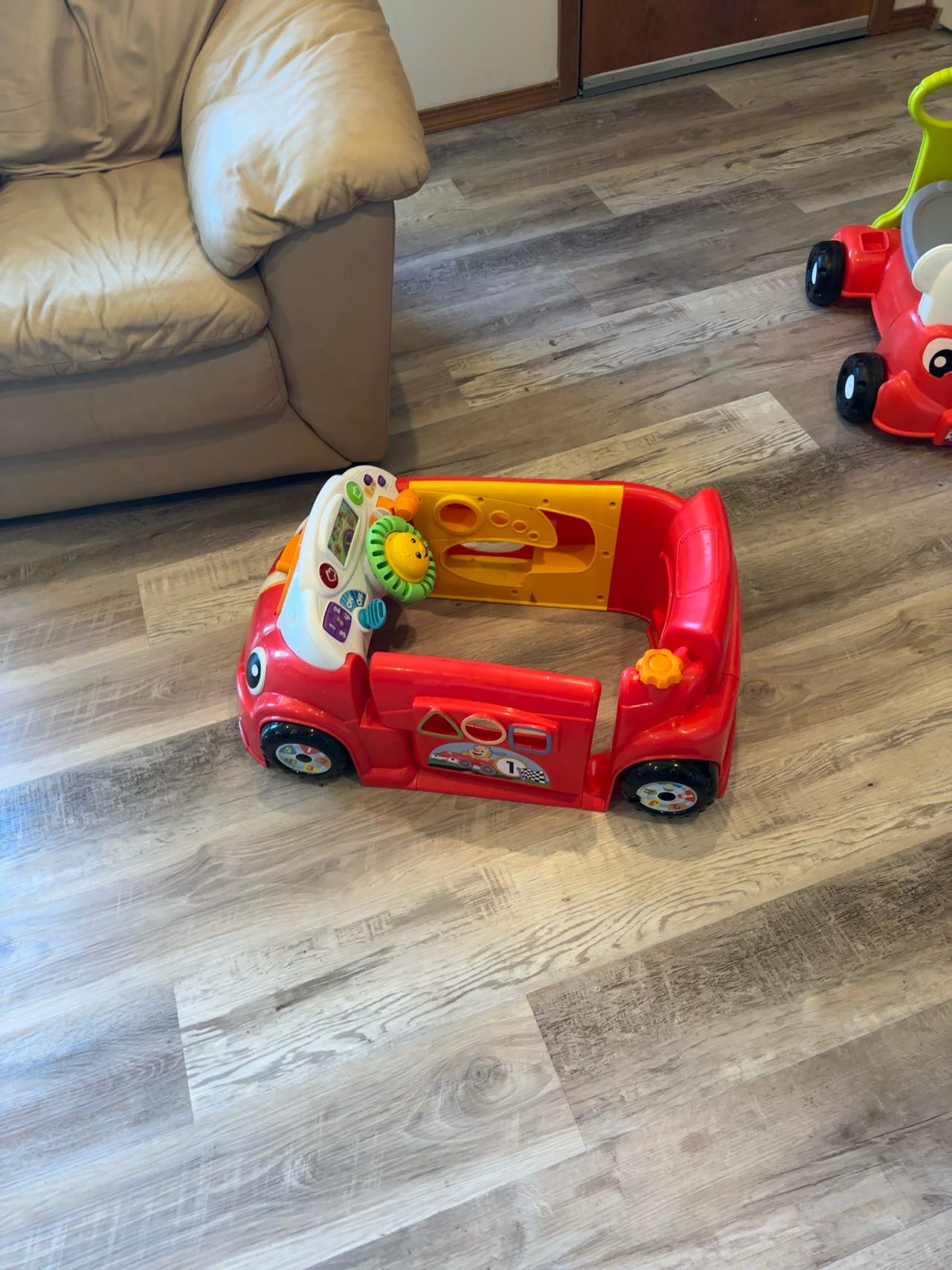Fisher-Price Laugh & Learn Crawl Around Car Red