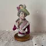 Antique Porcelain Half Doll - Image 1