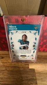 Travis Hunter 2023 Donruss Elite Series Rookies Teal Shimmer Card - Image 2