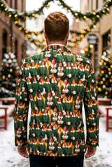 Men's Suitmeister Buddy the Elf Christmas Blazer sz Medium (38-40) - Image 5