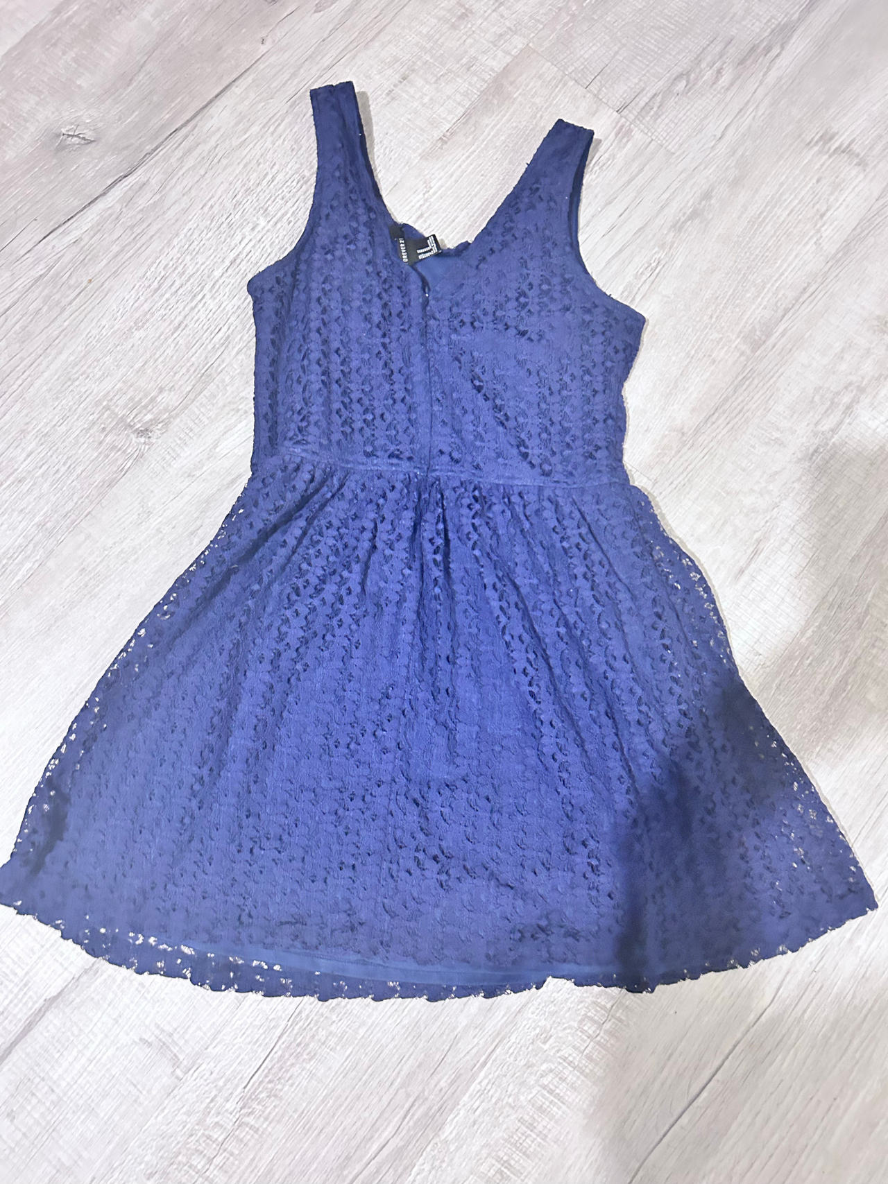 Forever 21 Royal Blue Lace Dress