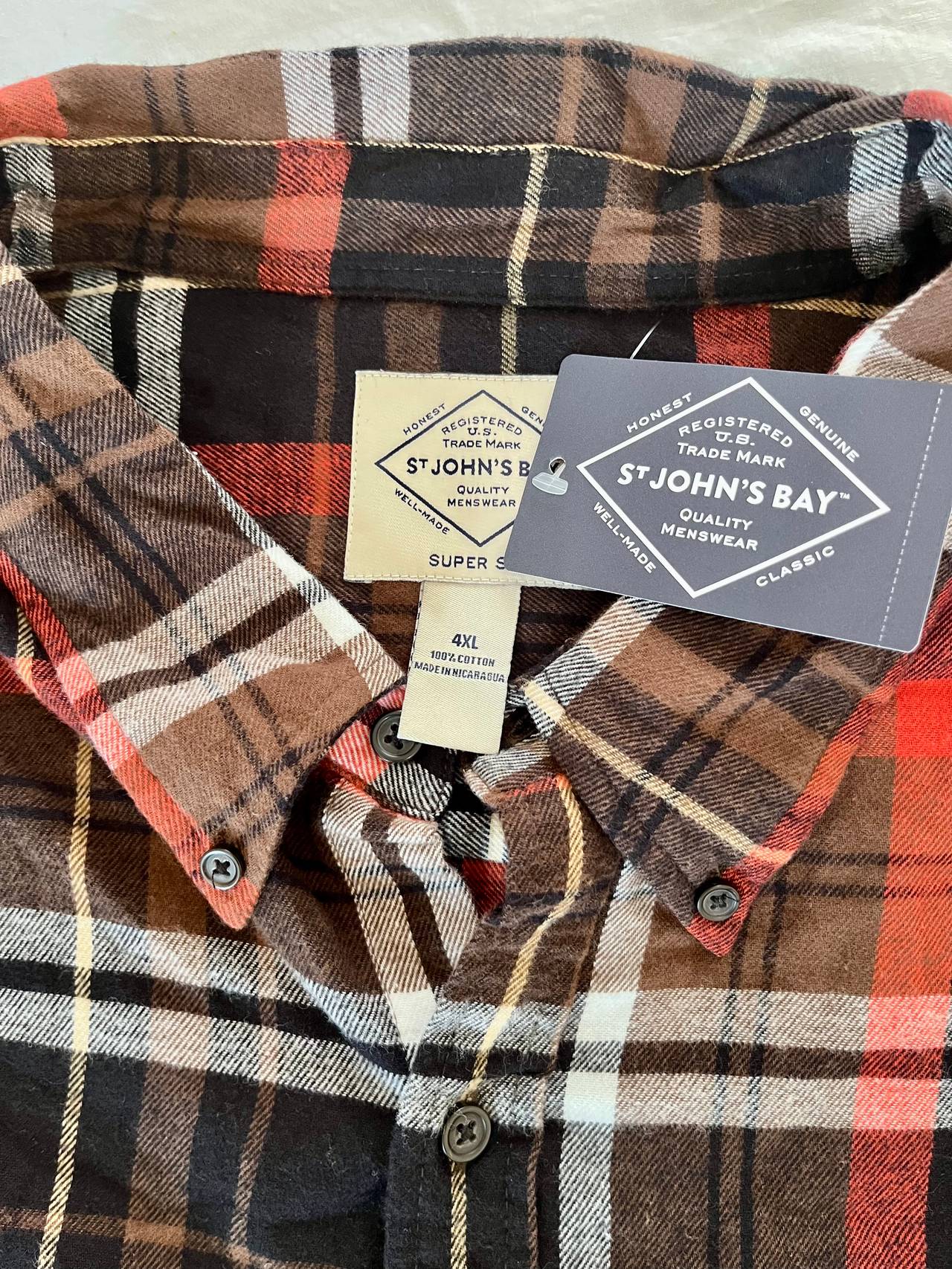 St. John's Bay Flannel Shirt