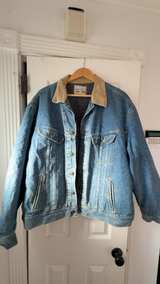Lee Storm Rider Denim Jacket with Blanket Lining XXL Vintage  - Image 1