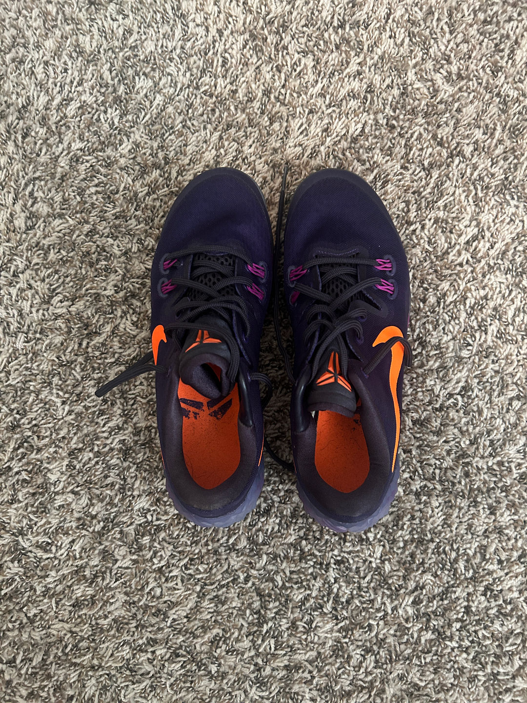 Nike Kobe Mentality 2 Court Purple Hyper Orange
