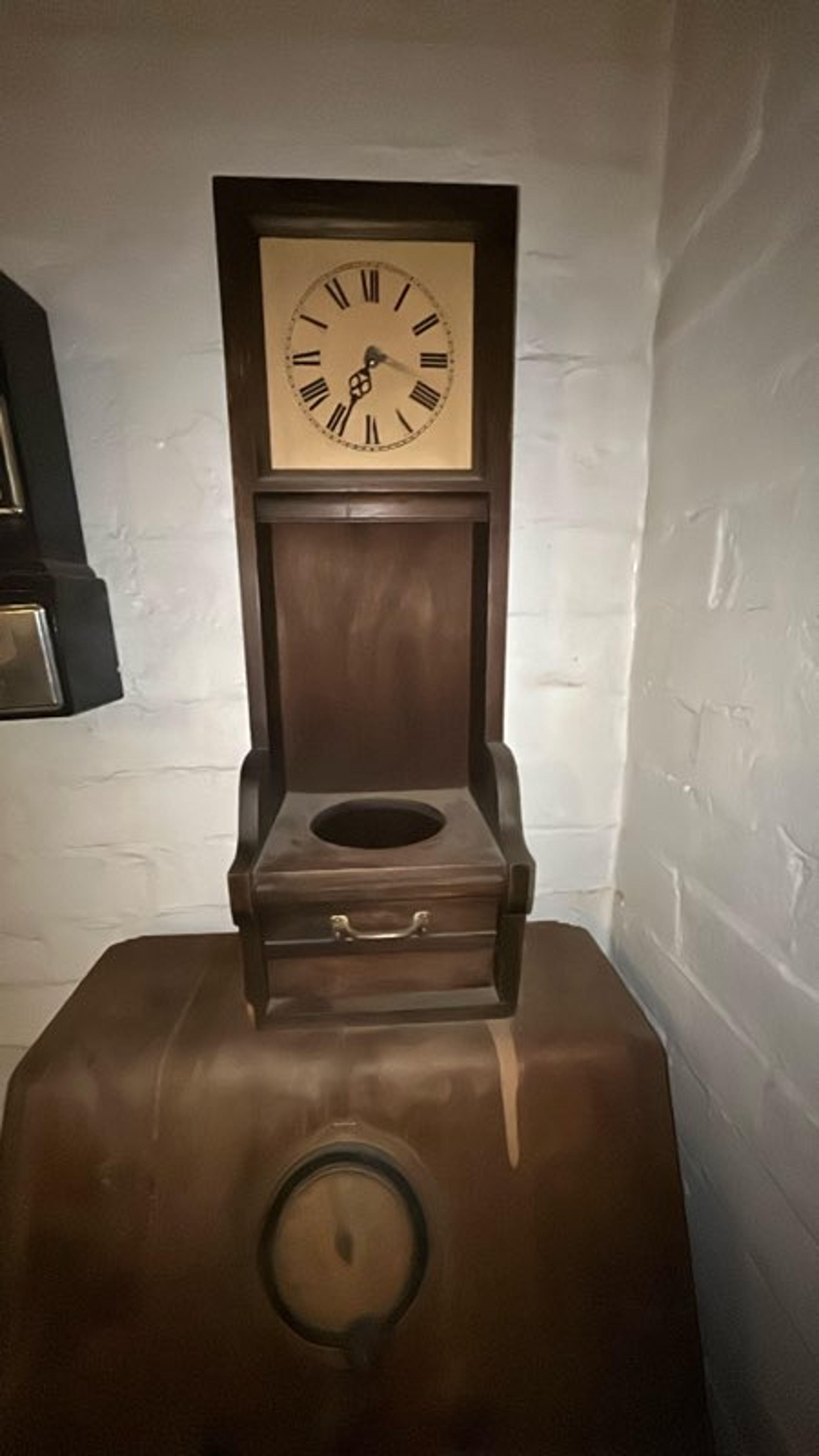 Wall-Mounted Wooden Clock