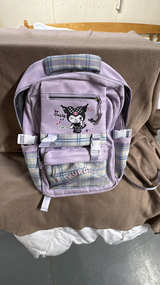 Sanrio Kuromi Plaid Backpack - Image 1