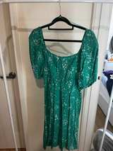 Anko Green Floral Puff Sleeve Dress - Image 2