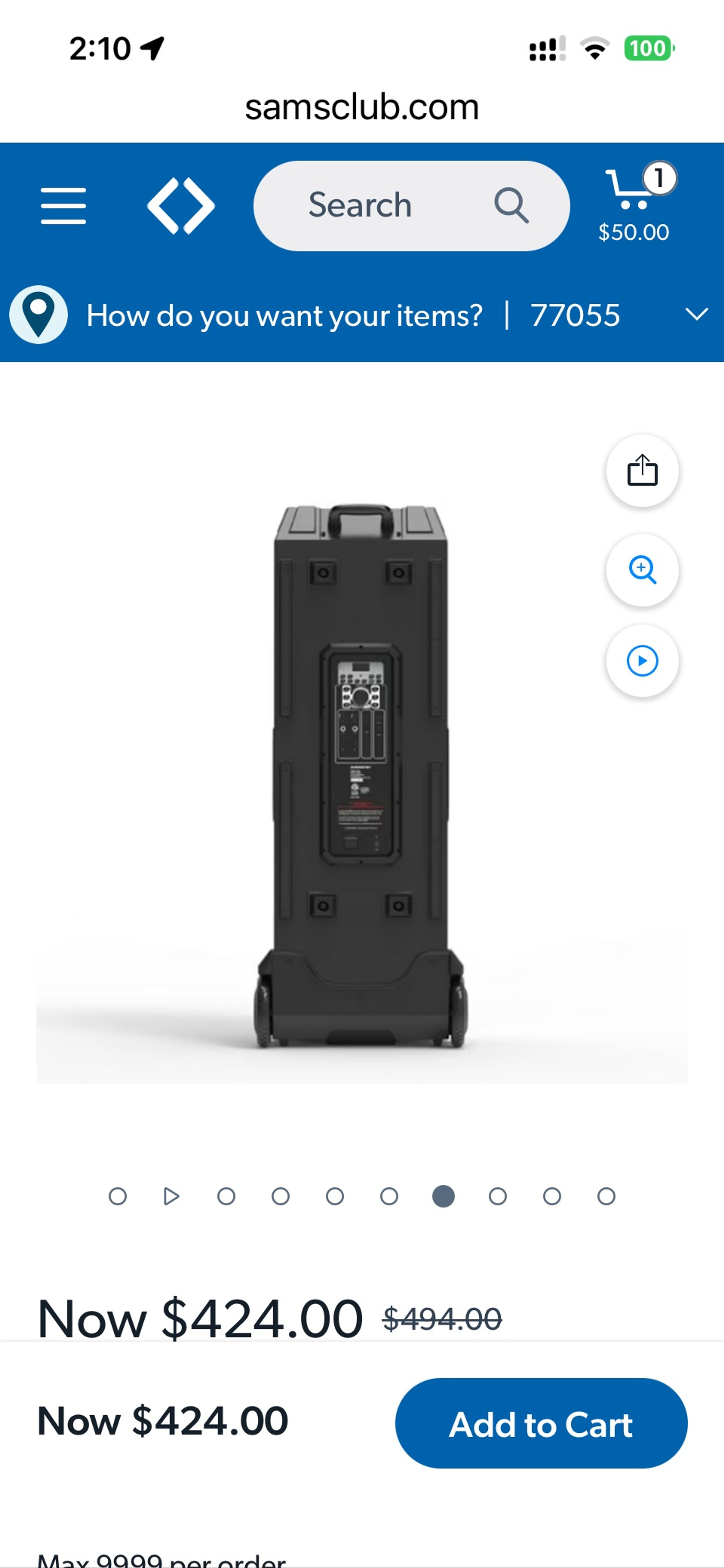 Monster GI30 High-Power Bluetooth Speaker not working - Image 7