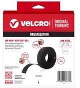 VELCRO Brand One-Wrap Heavy Duty Roll 30ft x 1.5in Black - Image 2